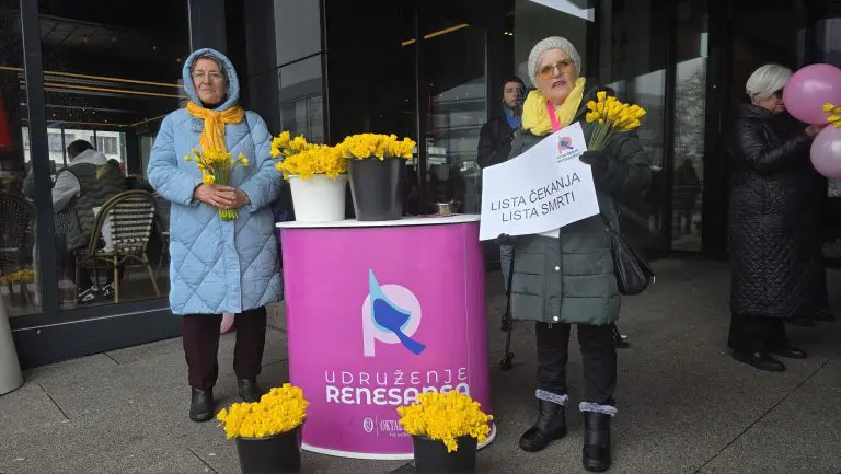 Danas dijelimo narcise kao simbol života za naše majke, sestre, prijateljice