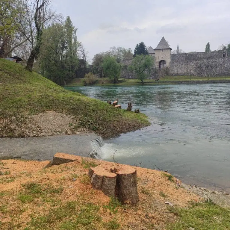 Oglasio se Gradonačelnik o posječnim stablima na obali Vrbasa: Napravljena greška