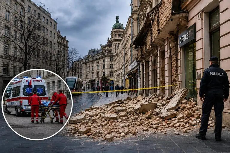 Incident u Sarajevu: Fasada ponovo pada u centru grada, jedna osoba povrijeđena
