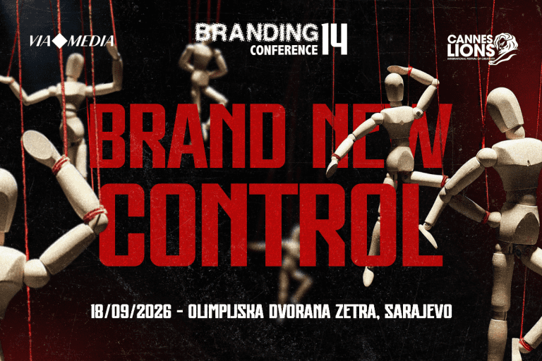 Brand New Control: 14. Branding konferencija seli u Zetru i dobija novi termin – 18. septembar!
