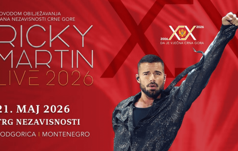 Riki Martin nastupa u Podgorici za Dan nezavisnosti, koncert će biti besplatan