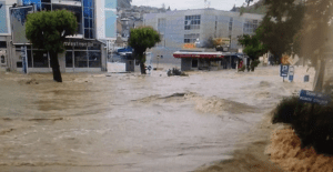 Poplave Doboj 2014 – poplavljene ulice i objekti u centru grada