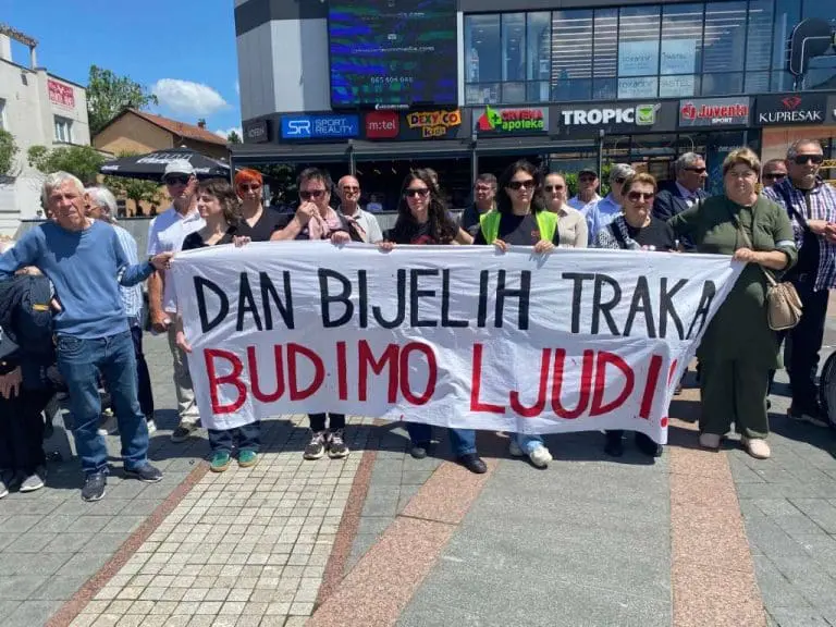 Obilježavanje Dana bijelih traka u Prijedoru 31. maja