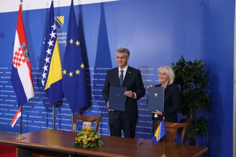 BiH i Hrvatska potpisale ugovor o graničnim prelazima