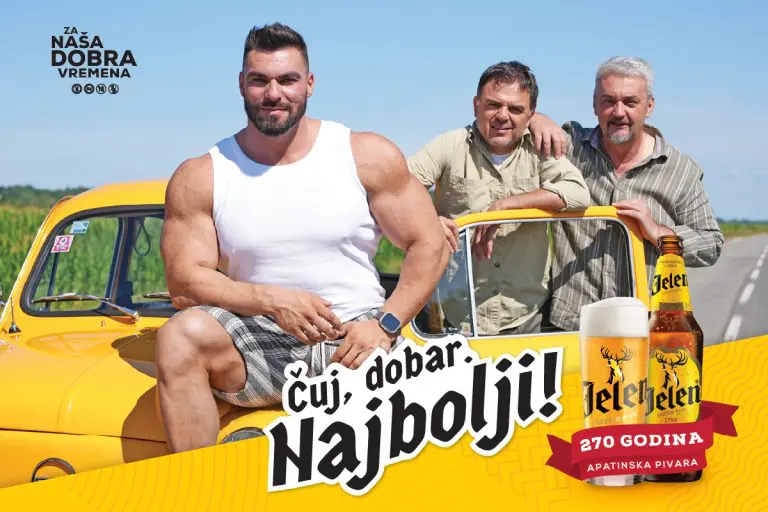 Jelen pivo kroz novu kampanju slavi ono najbolje – od Krajine do Hercegovine!