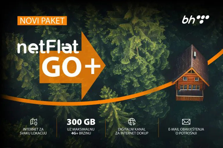 BH Telecom GO paketi: Internet, televizija i fiksni telefon na svim lokacijama širom Bosne i Hercegovine