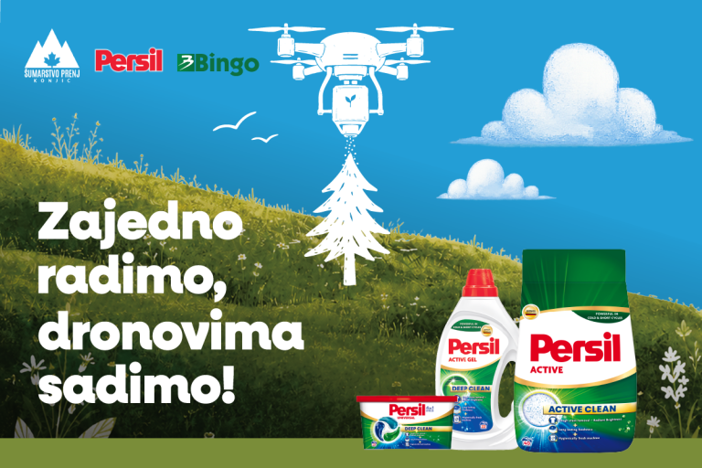 Persil i Bingo zajedno u akciji obnove šuma oštećenih požarima u Bosni i Hercegovini