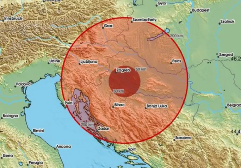Zemljotres kod Siska, osjetio se i u BiH