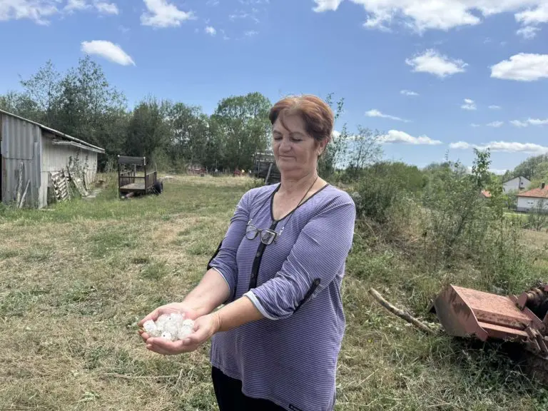 Nevesinje: Šteta se mjeri milionima, oluja čovjeku uništila gotovo završenu kuću