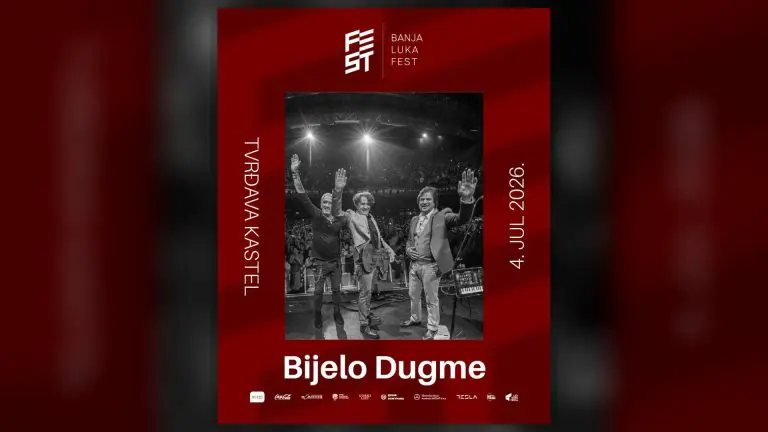 Pomjeren termin koncerta Bijelog dugmeta na Banja Luka Festu