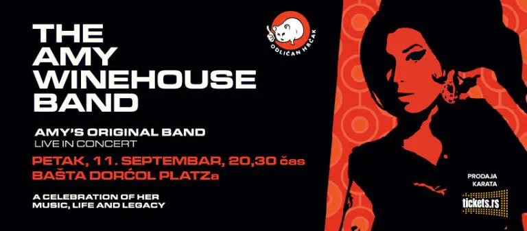 THE AMY WINEHOUSE BAND U BEOGRADU 11. SEPTEMBRA 2026.