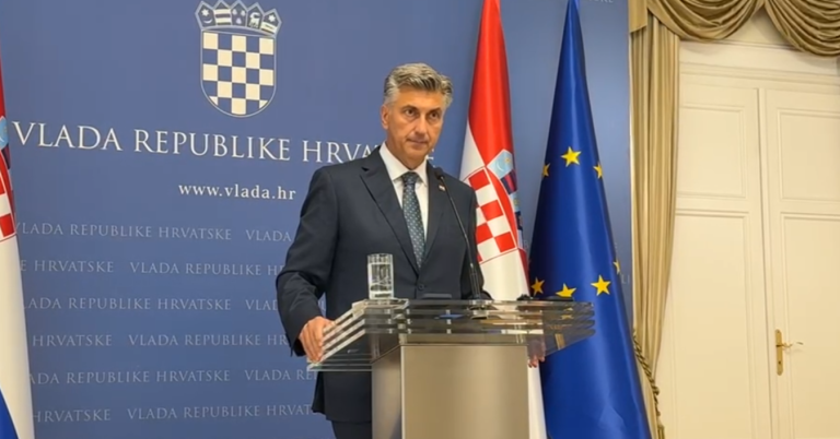 Plenković vanredno: Opozicija širi paniku
