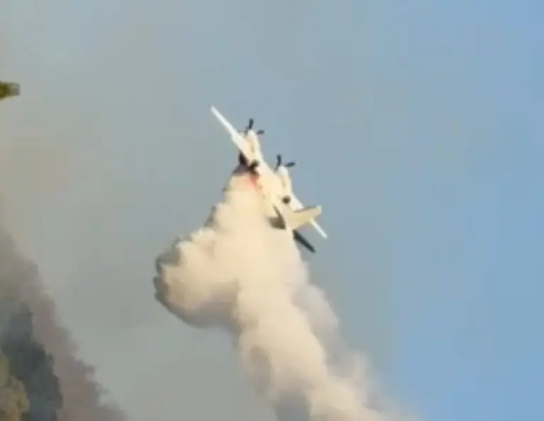 RTCG: Jutros nešto bolja situacija sa požarom u HN, kuće odbranjene, stigao avion MUP-a