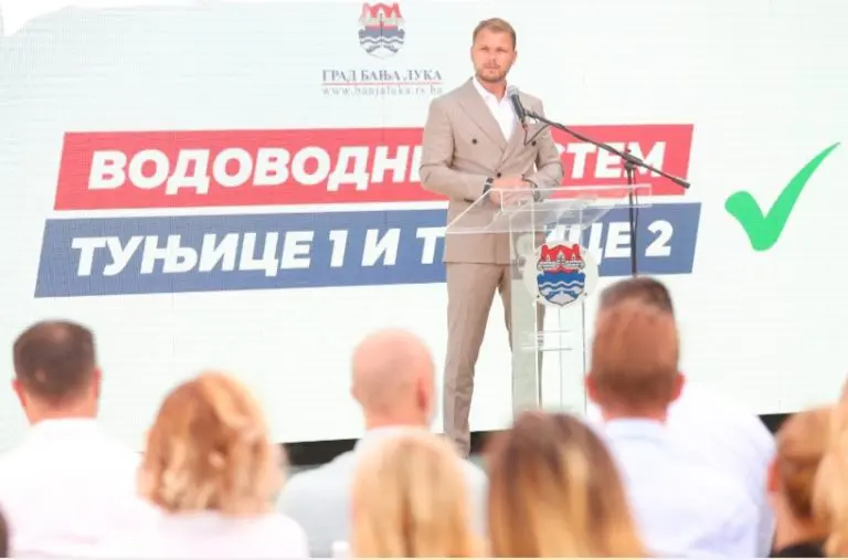 Banjaluka: Vodovodni sistem Tunjice 1 i 2 pušten u rad