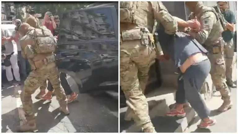 Jake policijske snage dovele Šmrka u MUP KS (VIDEO)
