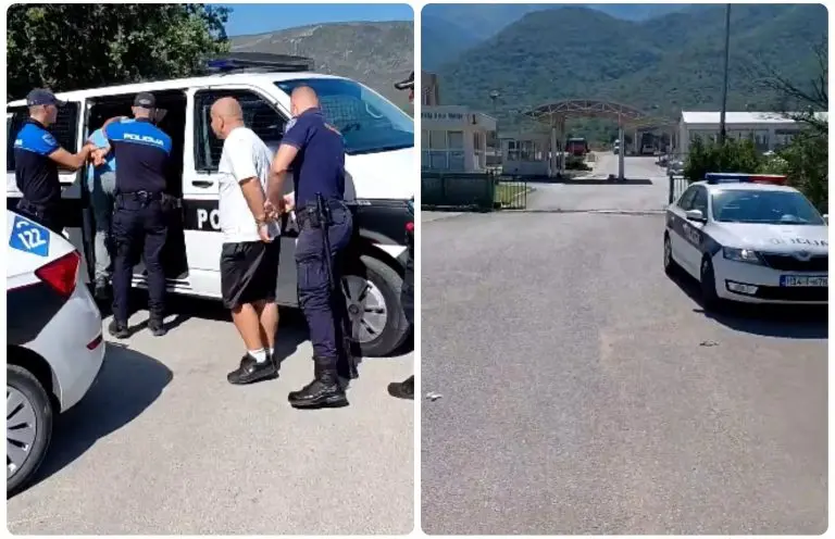 Mostar: Građani blokirali deponiju Uborak, policija ih privodi (Video)