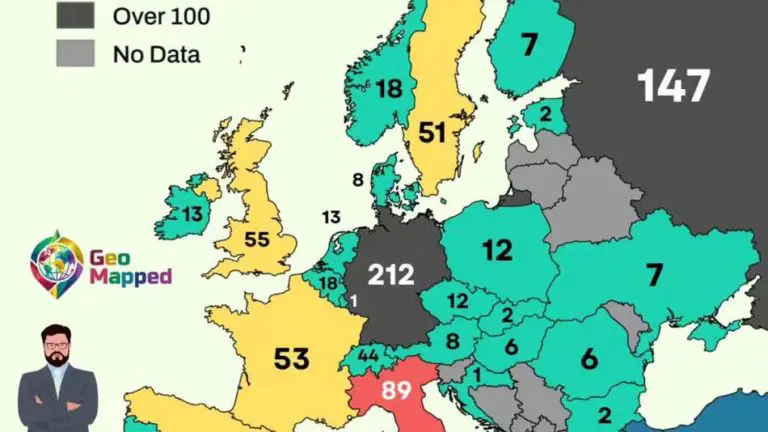 MAPA MILIJARDERA U EVROPI: Njemačka i Rusija na vrhu, Balkan uglavnom ostao u „sivoj zoni“