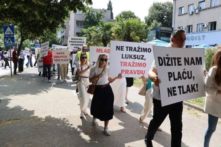 Zaposleni u pravosuđu: Vlada i dalje ignoriše naše zahtjeve