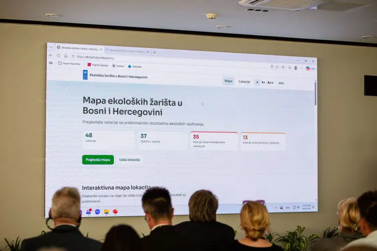 Predstavljena mapa ekoloških žarišta u BiH