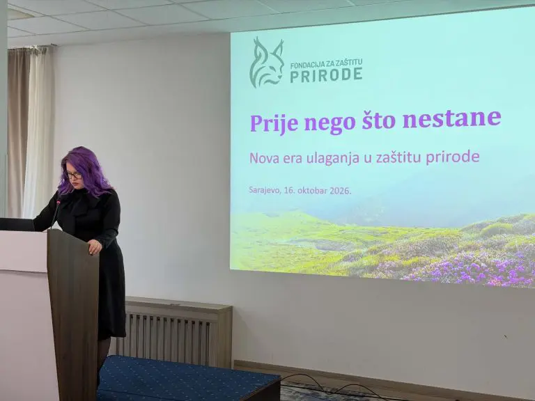 U Sarajevu predstavljena novoosnovana Fondacija za zaštitu prirode: Zaštita mora počivati na dokazima