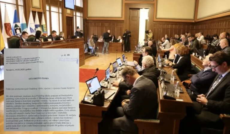 OTVORENO PISMO JASMINU ADEMOVIĆU: Uvođenje 1. februara, kao datuma osnivanja Sarajeva, za posljedicu ima dodatne podjele