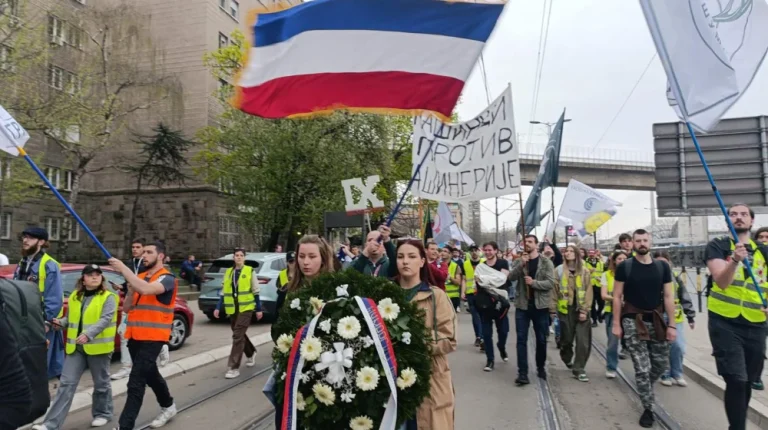Beograd: Počeo „Protest za Generalštab“