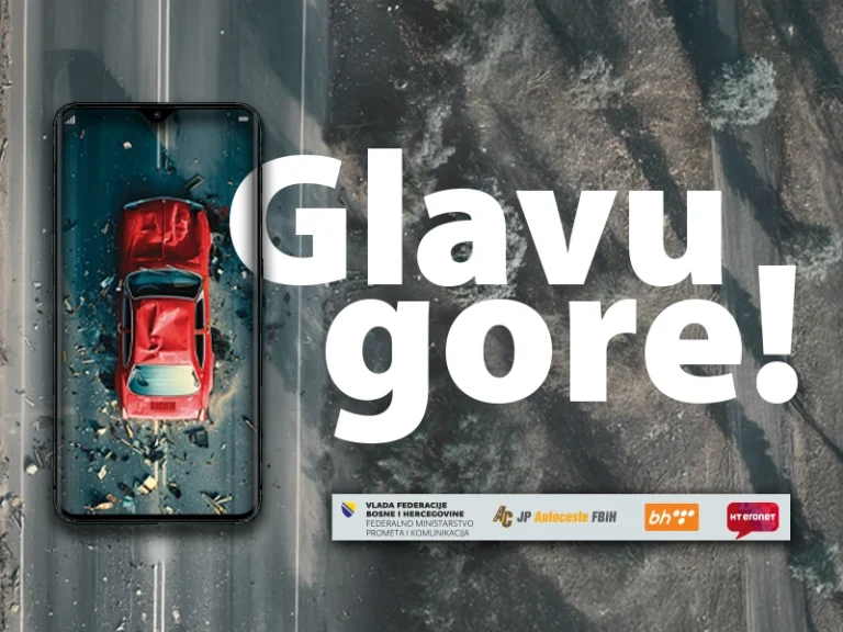 Jedan pogled na mobitel može biti koban: Počinje kampanja „Glavu gore!“