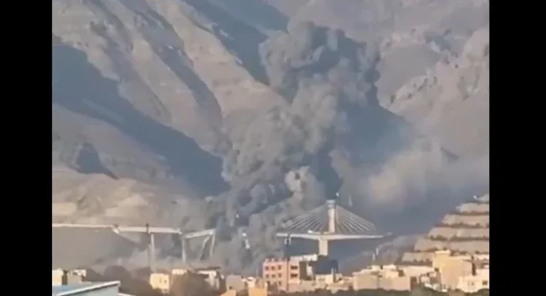 Ovo je trenutak kada je raketa razorila najviši most na Bliskom istoku