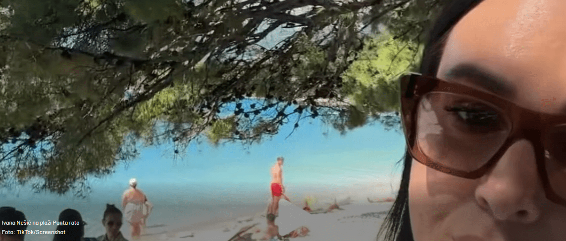 Srpska influenserka objavila video iz Hrvatske i izazvala raspravu u regiji
