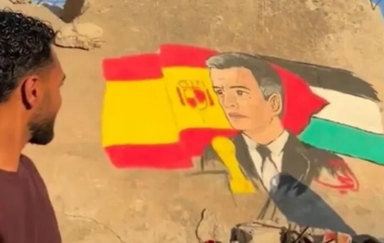 Djevojčica u Gazi naslikala mural, španski premijer poslao poruku: Čujemo vas i vidimo, nismo vas zaboravili
