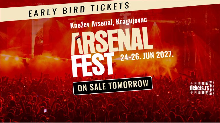 Kupite kartu za ARSENAL FEST 2027. i osigurajte ulaznicu  po posebnoj “early bird” cijeni