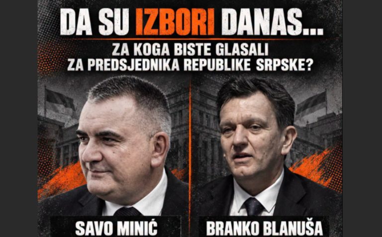 ANKETA BUKE: Preko 1.500 komentara otkrilo totalnu podjelu u trci za predsjednika Republike Srpske!