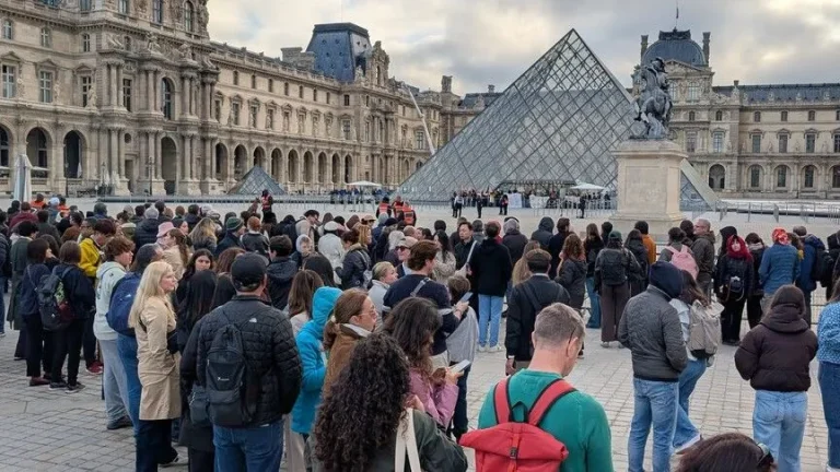 Studenti blokirali pristup muzeju Louvre u znak podrške protestima srednjoškolaca
